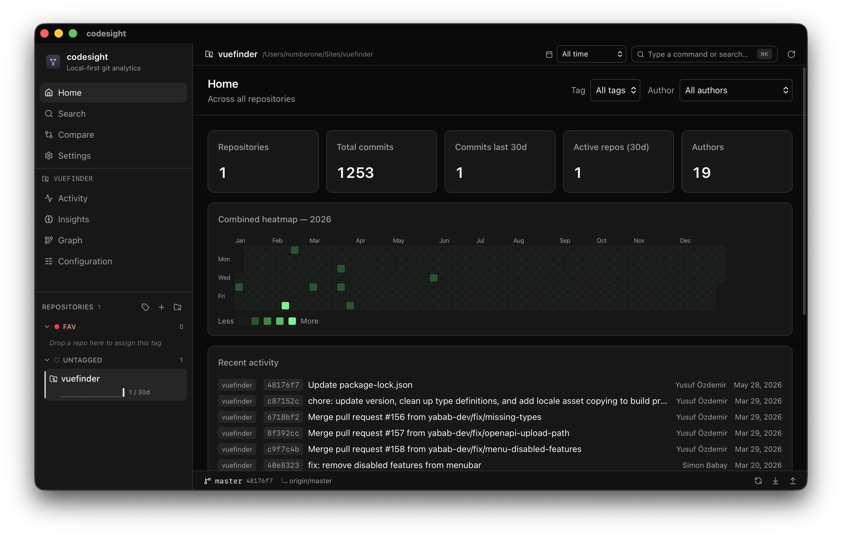 codesight desktop app screenshot